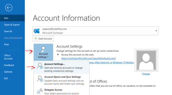 Account Settings