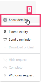 Select more details
