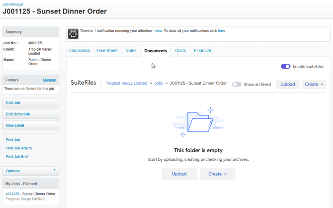 XPM Old View - Jobs Documents