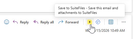 New Outlook Save Icon