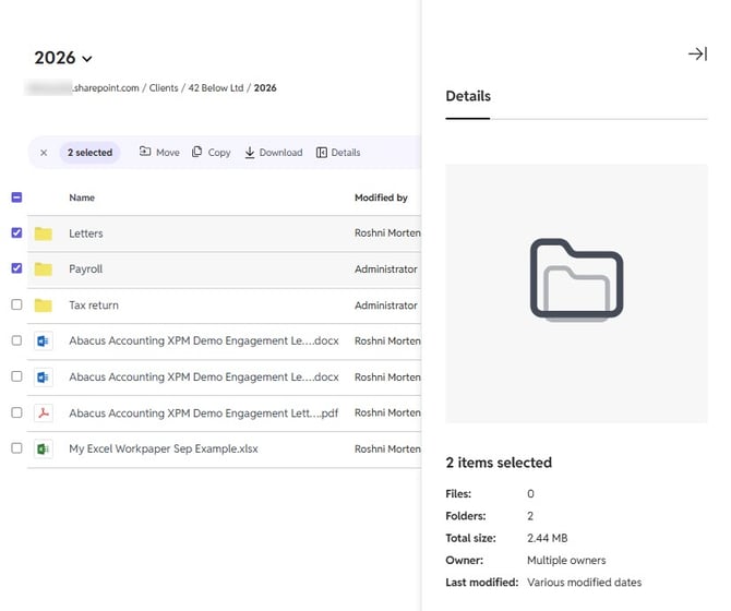 New SuiteFiles Folder Details Multi 2